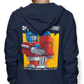 Optimistic Prime - Adult & Kids T-Shirts, Sweatshirts & Hoodies apparel design preview 1