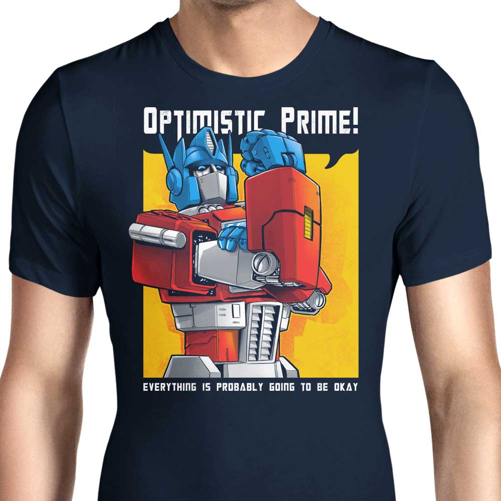 Optimistic Prime Men's Apparel - Adult & Kids T-Shirts, Sweatshirts & Hoodies apparel design preview 1