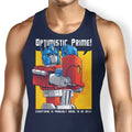 Optimistic Prime Tank Top - Adult & Kids T-Shirts, Sweatshirts & Hoodies apparel design preview 1
