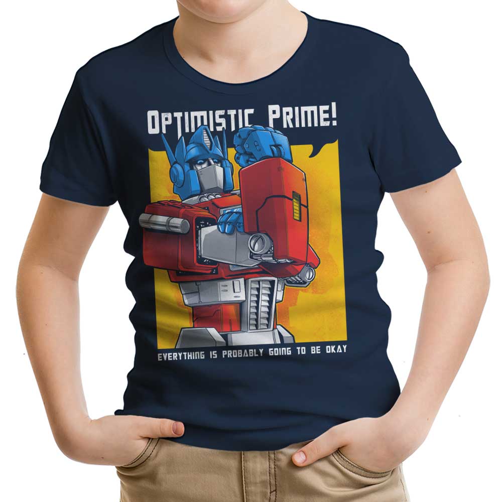 Optimistic Prime Youth Apparel - Adult & Kids T-Shirts, Sweatshirts & Hoodies apparel design preview 1