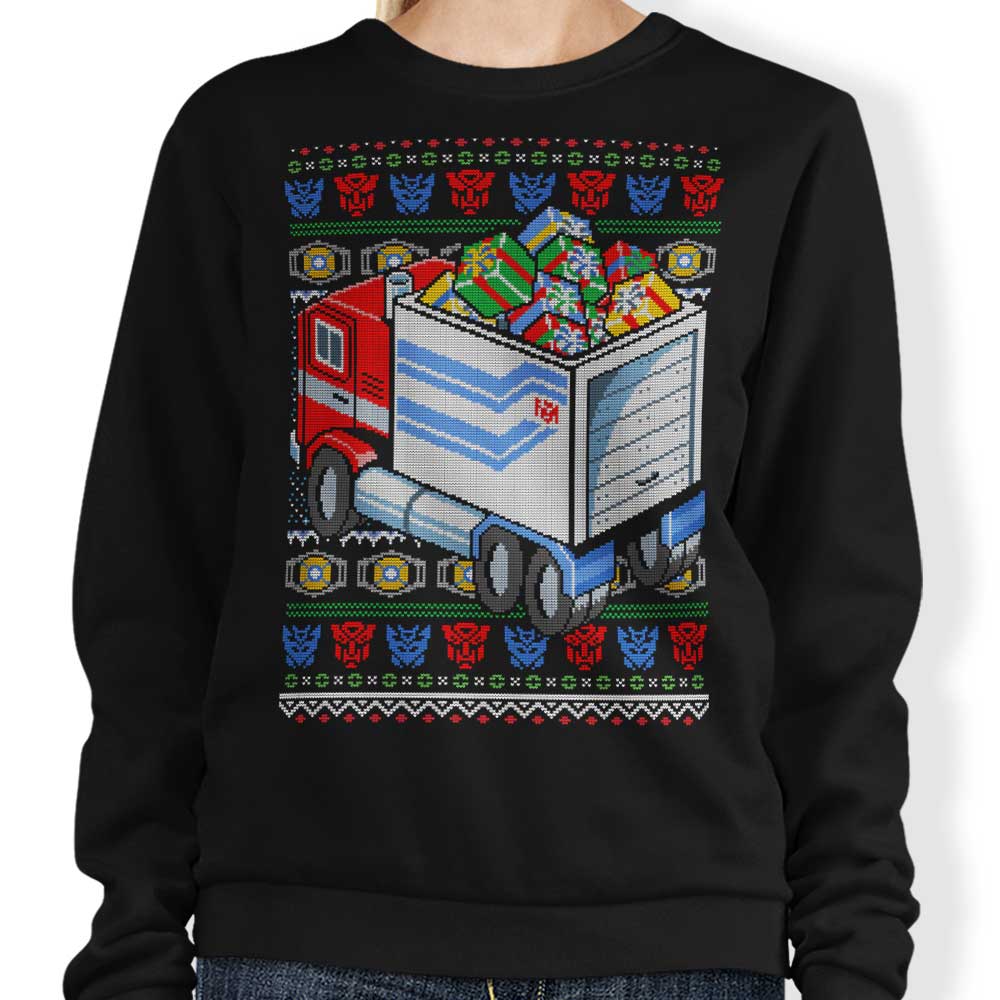Optimus Sweater - Adult & Kids T-Shirts, Sweatshirts & Hoodies apparel design preview 1