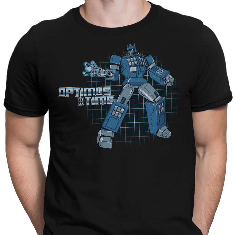 Optimus Time Men's Apparel - Adult & Kids T-Shirts, Sweatshirts & Hoodies apparel design preview 2
