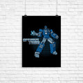 Optimus Time Poster - Adult & Kids T-Shirts, Sweatshirts & Hoodies apparel design preview 1