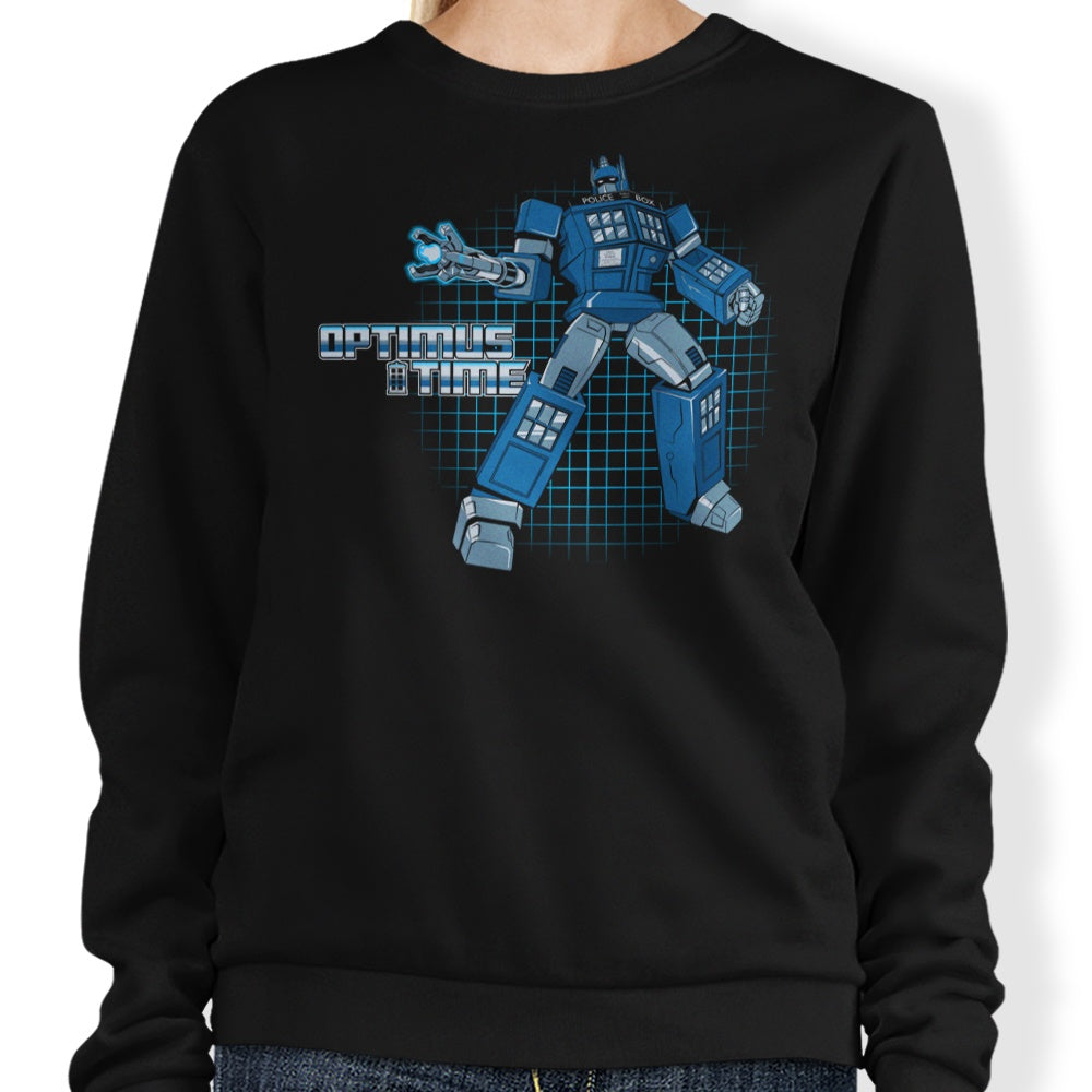 Optimus Time - Adult & Kids T-Shirts, Sweatshirts & Hoodies apparel design preview 1