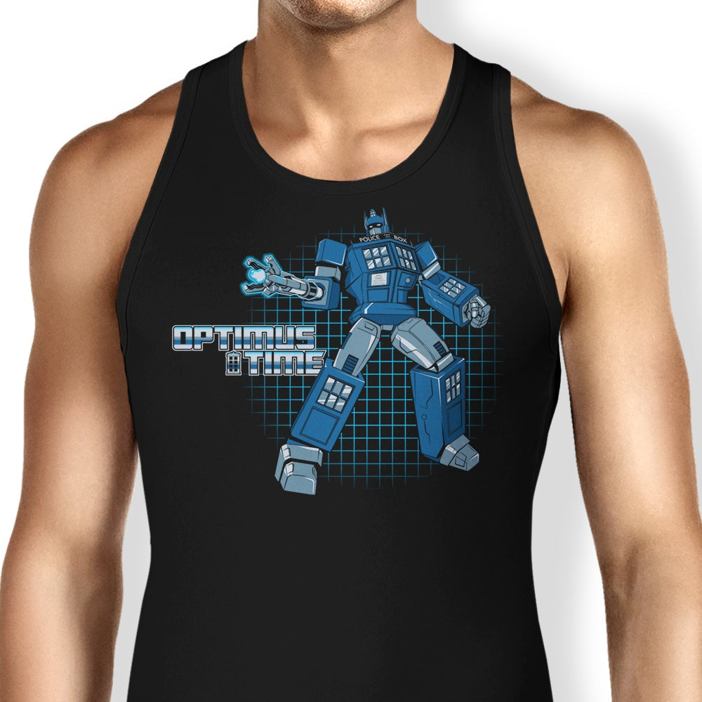 Optimus Time Tank Top - Adult & Kids T-Shirts, Sweatshirts & Hoodies apparel design preview 1