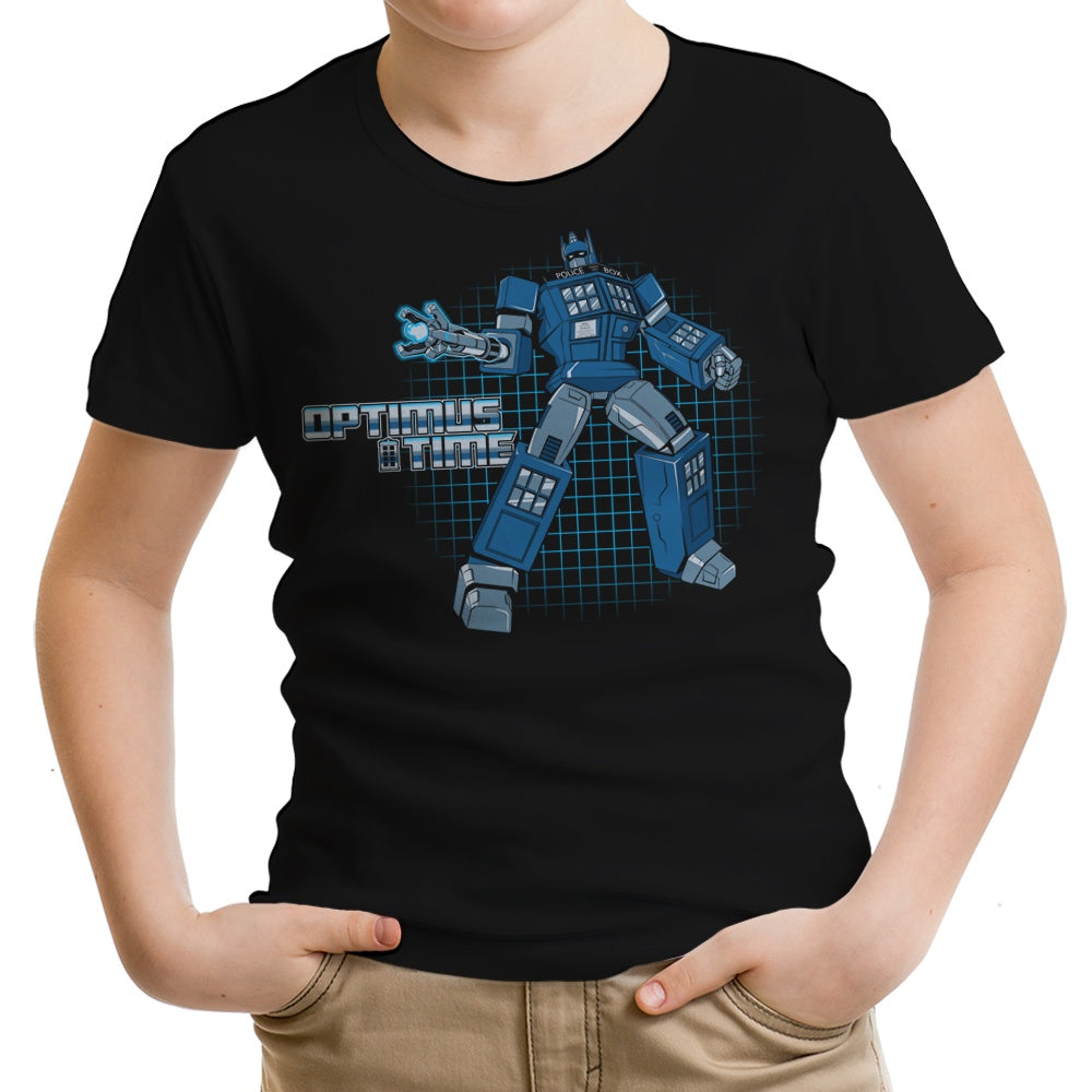 Optimus Time Youth Apparel - Adult & Kids T-Shirts, Sweatshirts & Hoodies apparel design preview 1