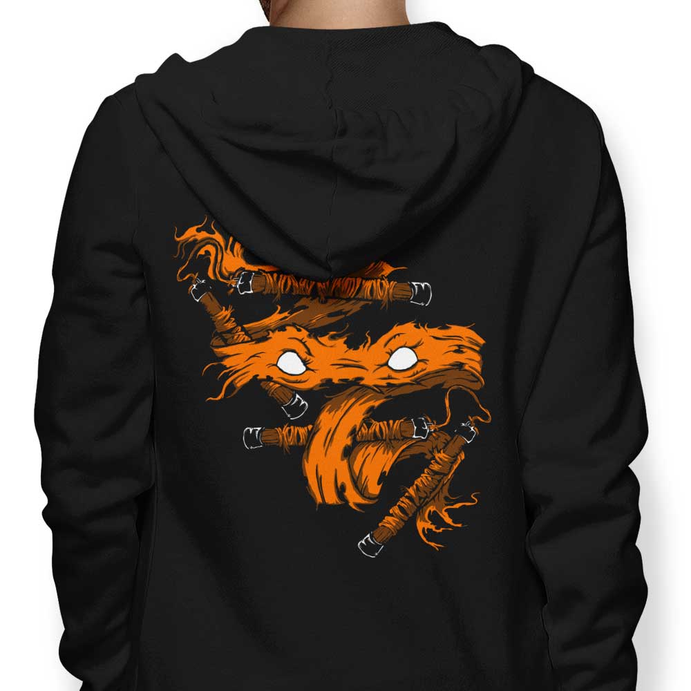 Orange Rage - Adult & Kids T-Shirts, Sweatshirts & Hoodies apparel design preview 1