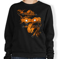 Orange Rage - Adult & Kids T-Shirts, Sweatshirts & Hoodies apparel design preview 1