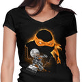 Orange Rush Women's V-Neck - Adult & Kids T-Shirts, Sweatshirts & Hoodies apparel design preview 1