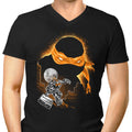 Orange Rush Men's V-Neck - Adult & Kids T-Shirts, Sweatshirts & Hoodies apparel design preview 1