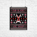 Our Sweaters are Stitched Poster - Adult & Kids T-Shirts, Sweatshirts & Hoodies apparel design preview 1