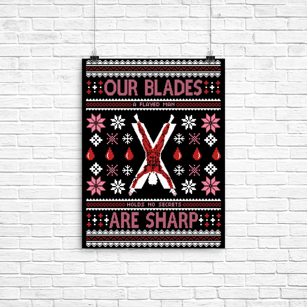 Our Sweaters are Stitched Poster - Adult & Kids T-Shirts, Sweatshirts & Hoodies apparel design preview 1