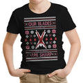 Our Sweaters are Stitched Youth Apparel - Adult & Kids T-Shirts, Sweatshirts & Hoodies apparel design preview 1