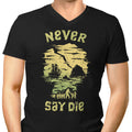 Our Time Men's V-Neck - Adult & Kids T-Shirts, Sweatshirts & Hoodies apparel design preview 1