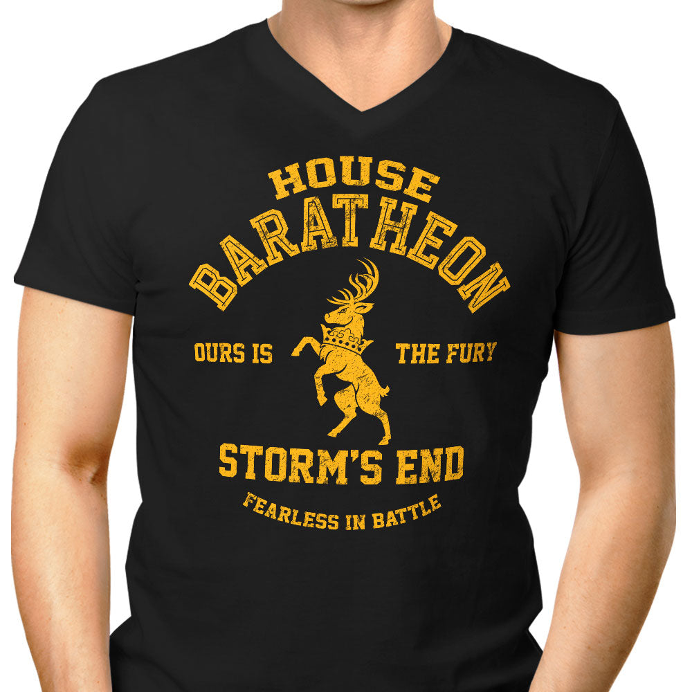 Ours is the Fury Men's V-Neck - Adult & Kids T-Shirts, Sweatshirts & Hoodies apparel design preview 1