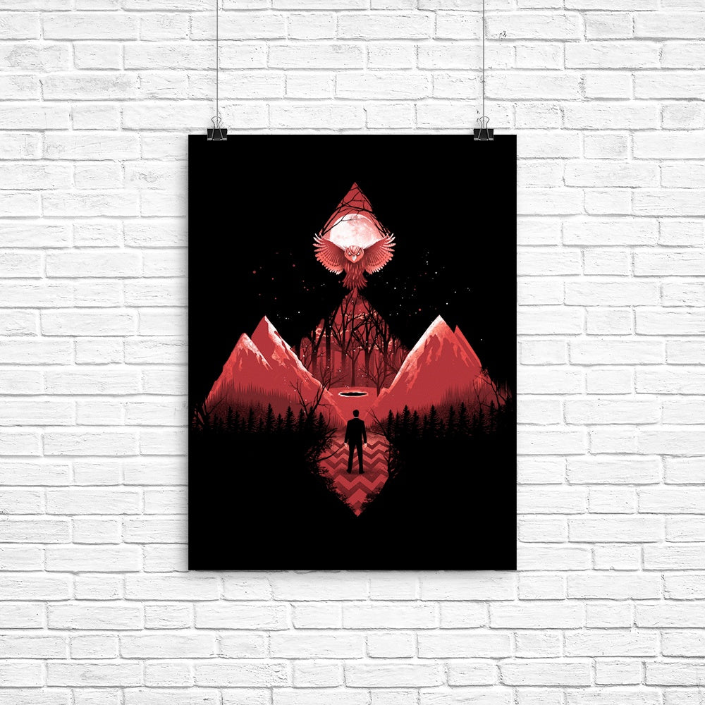 Out of the Woods Poster - Adult & Kids T-Shirts, Sweatshirts & Hoodies apparel design preview 1