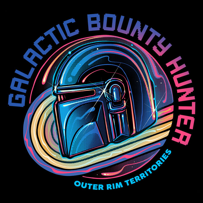 Outer Rim Hunter Men's V-Neck - Adult & Kids T-Shirts, Sweatshirts & Hoodies apparel design preview 2