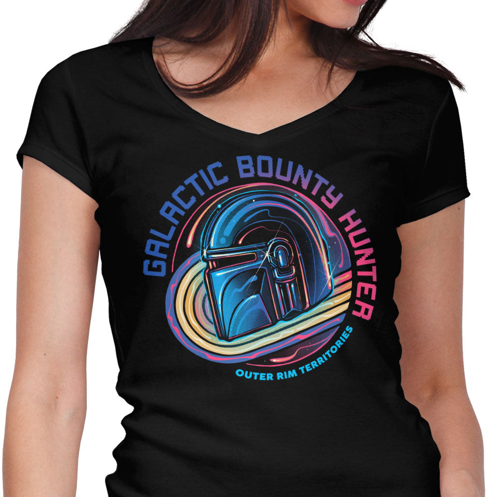 Outer Rim Hunter Women's V-Neck - Adult & Kids T-Shirts, Sweatshirts & Hoodies apparel design preview 1