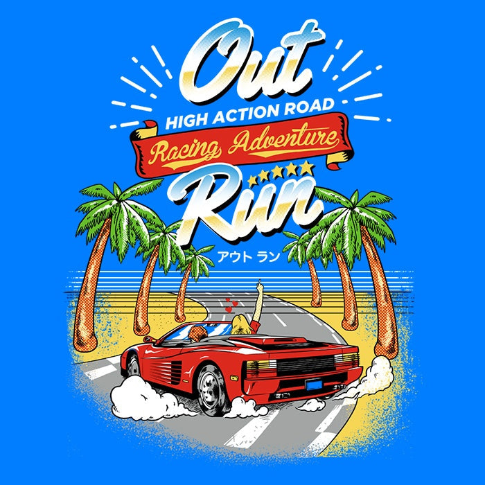 Outrun Youth Apparel - Adult & Kids T-Shirts, Sweatshirts & Hoodies apparel design preview 2