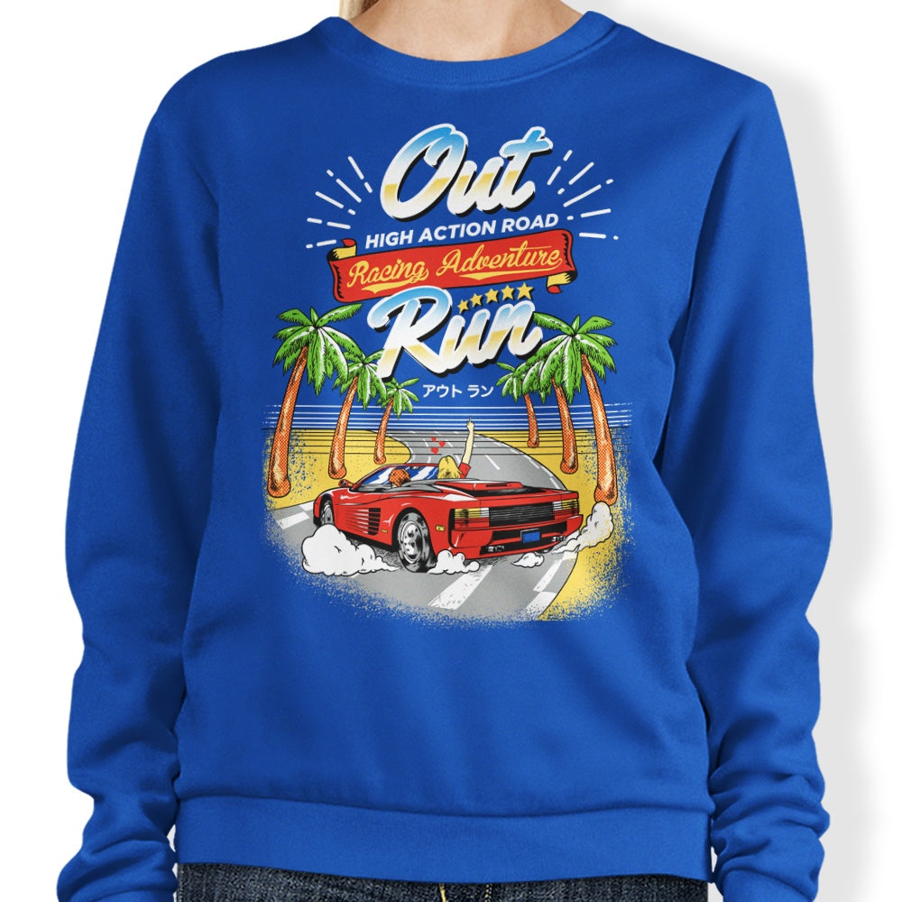 Outrun - Adult & Kids T-Shirts, Sweatshirts & Hoodies apparel design preview 1
