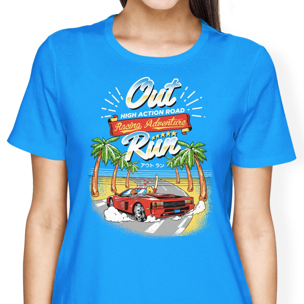 Outrun Women's Apparel - Adult & Kids T-Shirts, Sweatshirts & Hoodies apparel design preview 2