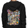Overcute Heroes - Adult & Kids T-Shirts, Sweatshirts & Hoodies apparel design preview 1