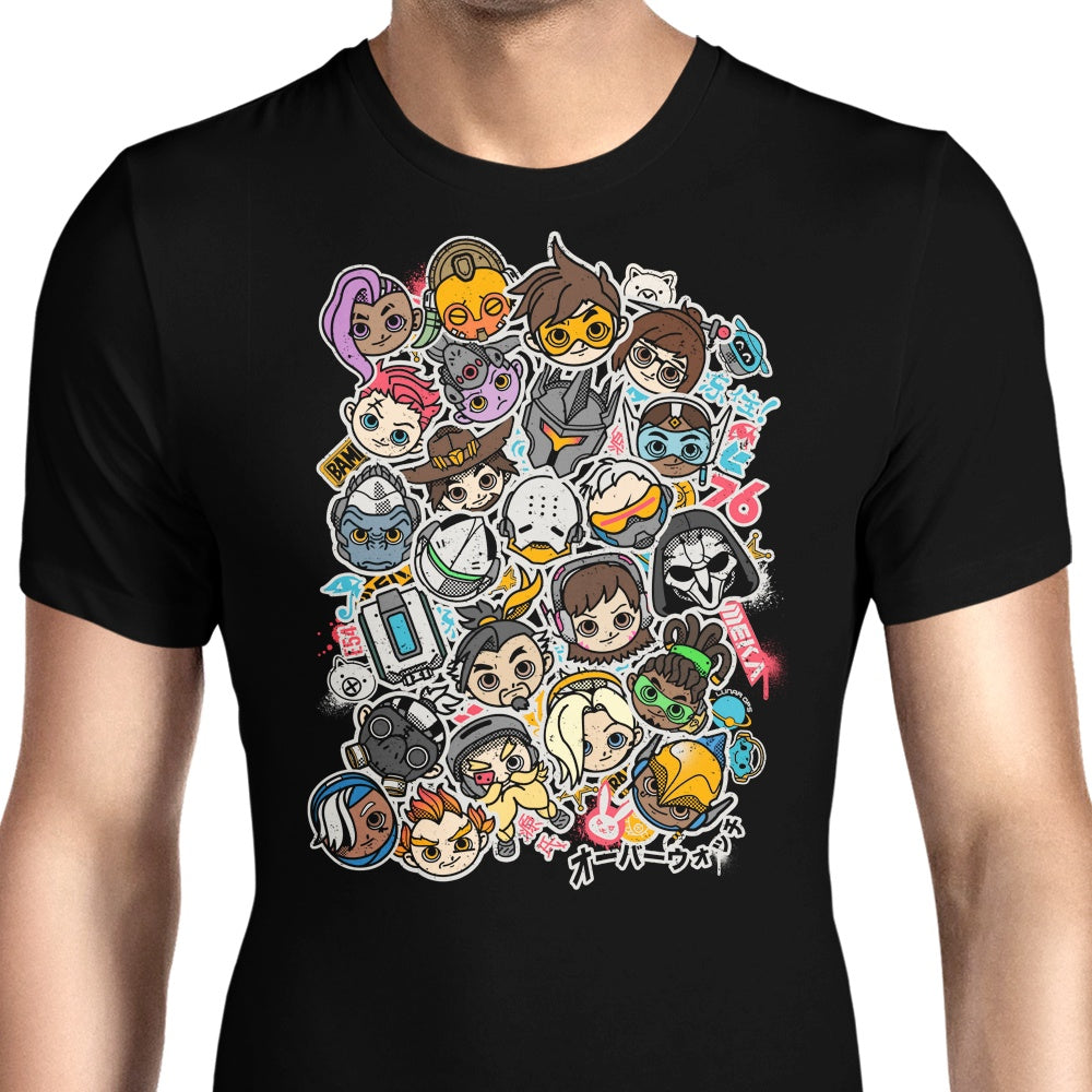 Overcute Heroes Men's Apparel - Adult & Kids T-Shirts, Sweatshirts & Hoodies apparel design preview 1