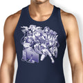 Overnight Party Tank Top - Adult & Kids T-Shirts, Sweatshirts & Hoodies apparel design preview 1