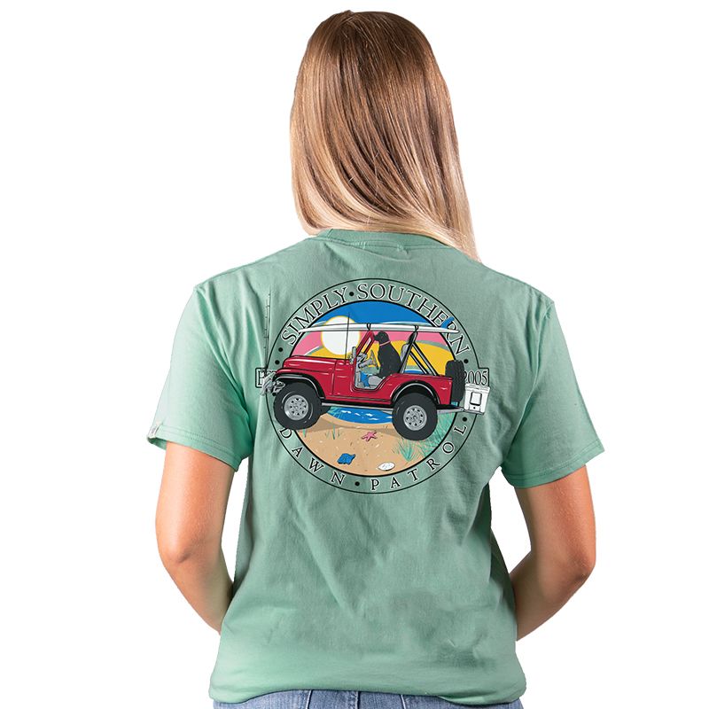 SALE Simply Southern Preppy Dawn Patrol - Adult & Kids T-Shirts, Sweatshirts & Hoodies apparel design preview 1