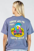 Simply Southern Hangin Peeps Suv Easter - Adult & Kids T-Shirts, Sweatshirts & Hoodies apparel design preview 1