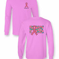 SALE Sassy Frass Comfort Colors Pink Ribbon Floral - Adult & Kids T-Shirts, Sweatshirts & Hoodies apparel design preview 1