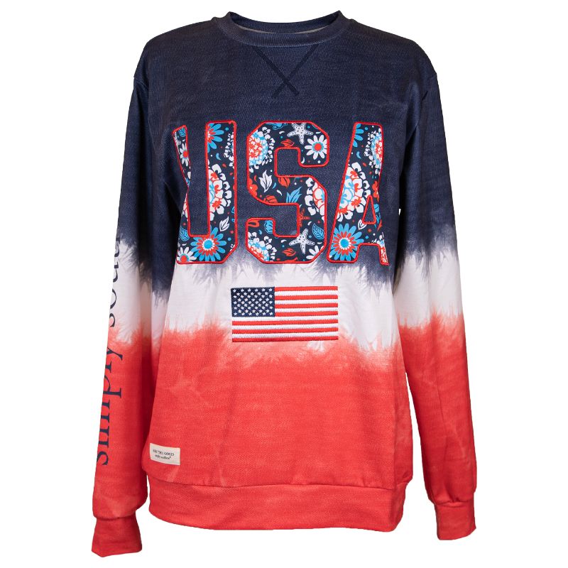 Simply Southern USA Soft Coastal Beach Crew - Adult & Kids T-Shirts, Sweatshirts & Hoodies apparel design preview 2
