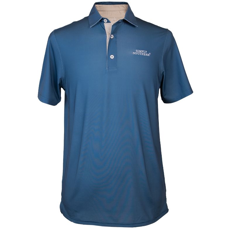 Simply Southern Classic Navy Unisex Polo - Adult & Kids T-Shirts, Sweatshirts & Hoodies apparel design preview 1
