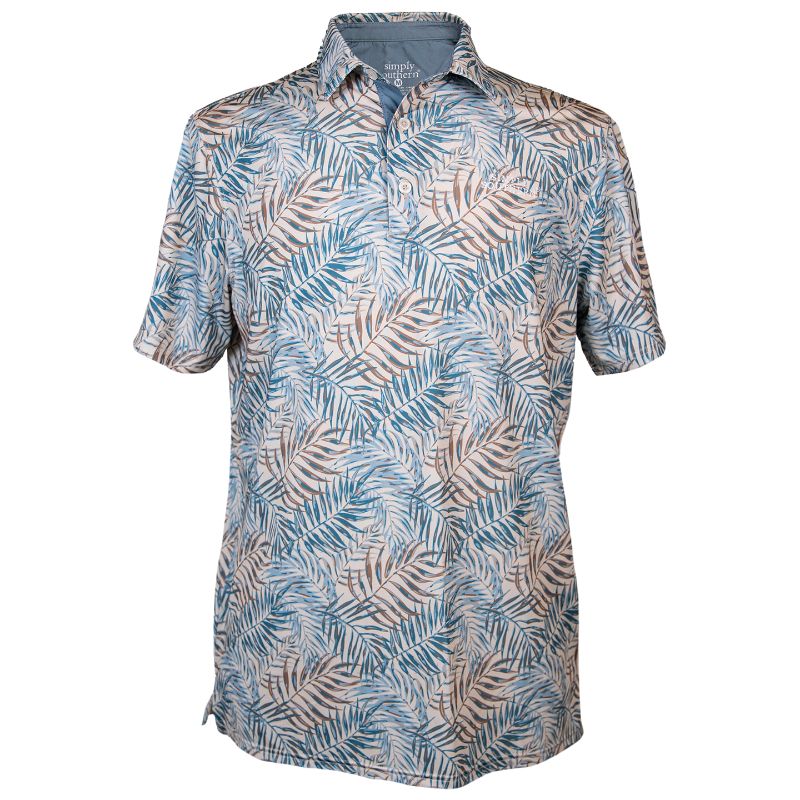 Simply Southern Classic Palms Unisex Polo - Adult & Kids T-Shirts, Sweatshirts & Hoodies apparel design preview 1