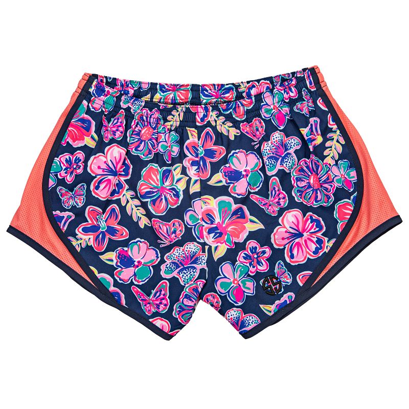 Simply Southern Preppy Butterfly Run Shorts - Adult & Kids T-Shirts, Sweatshirts & Hoodies apparel design preview 1