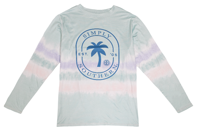 Simply Southern Palm Tree Beach Rash Guard Swim UV - Adult & Kids T-Shirts, Sweatshirts & Hoodies apparel design preview 2