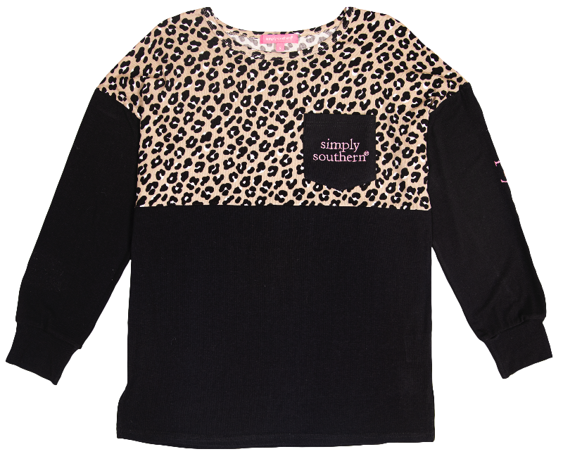 Simply Southern Leopard Beach Jersey - Adult & Kids T-Shirts, Sweatshirts & Hoodies apparel design preview 1