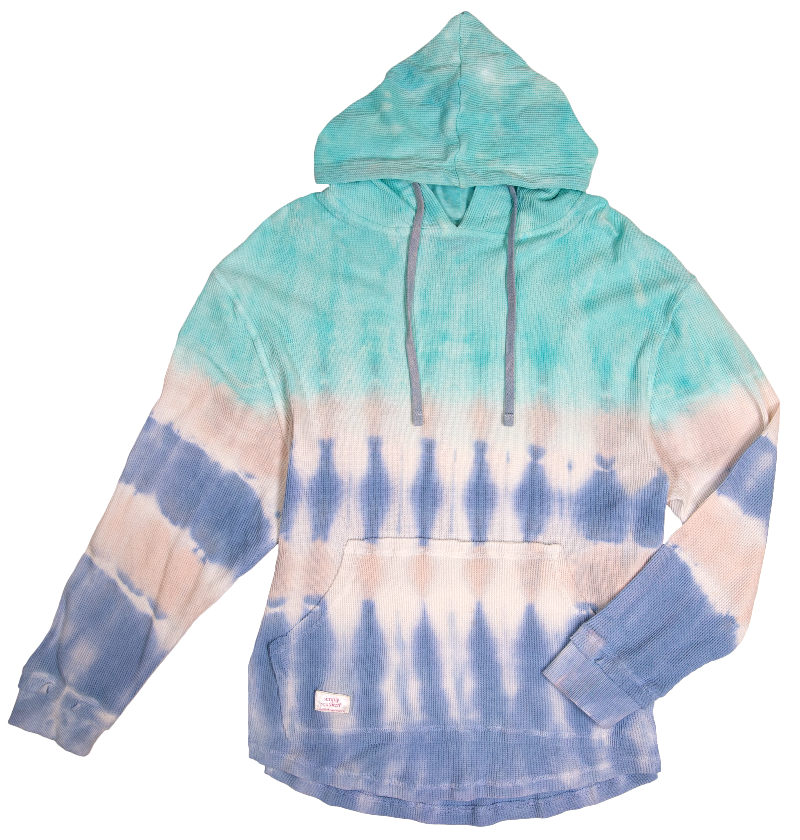 Simply Southern Waves Tiedye Waffle - Adult & Kids T-Shirts, Sweatshirts & Hoodies apparel design preview 1