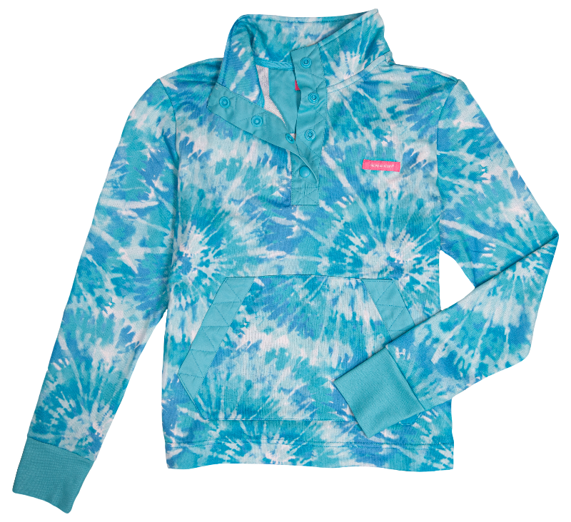 Simply Southern Blue Tie Dye Jacket - Adult & Kids T-Shirts, Sweatshirts & Hoodies apparel design preview 1