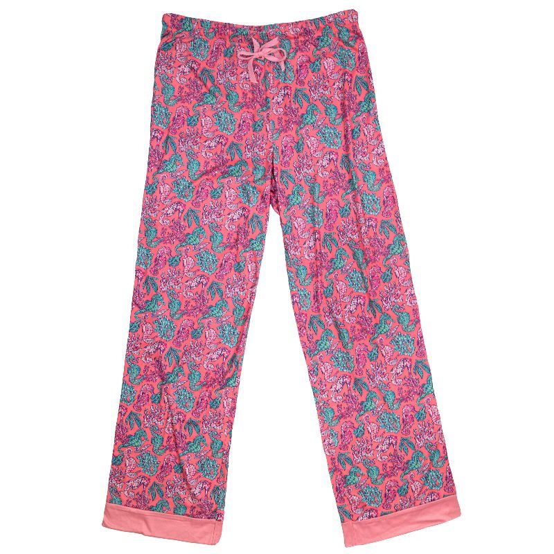 Simply Southern Preppy Seahorse Lounge Pants - Adult & Kids T-Shirts, Sweatshirts & Hoodies apparel design preview 1