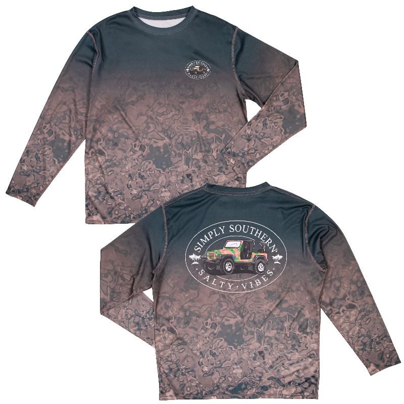 Simply Southern Salty Rash Guard Swim UV Protection - Adult & Kids T-Shirts, Sweatshirts & Hoodies apparel design preview 2