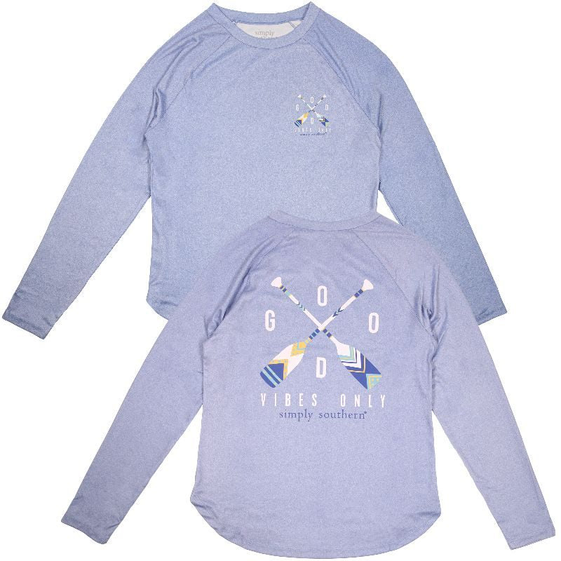 SALE Simply Southern Good Vibes Beach Rash Guard Swim - Adult & Kids T-Shirts, Sweatshirts & Hoodies apparel design preview 2