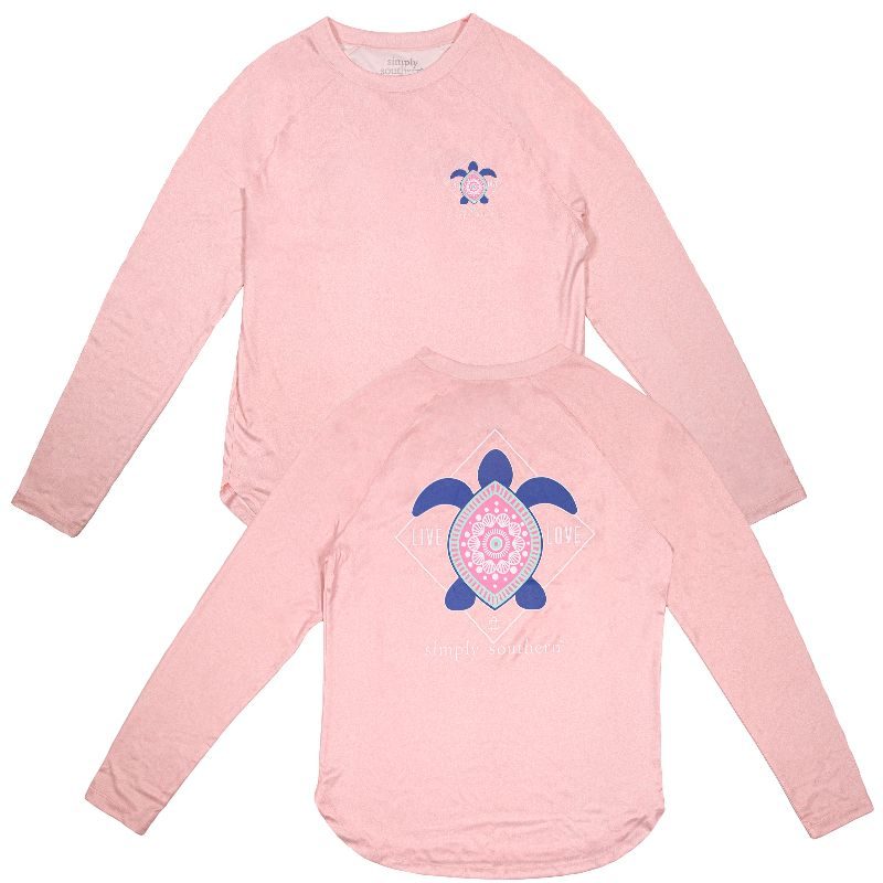 Simply Southern Love Rash Guard Swim UV Protection - Adult & Kids T-Shirts, Sweatshirts & Hoodies apparel design preview 2