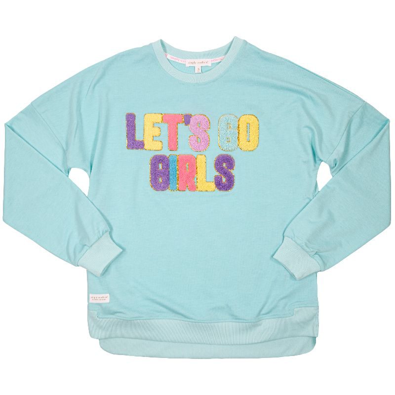 SALE Simply Southern Girls Sparkle Crew - Adult & Kids T-Shirts, Sweatshirts & Hoodies apparel design preview 1