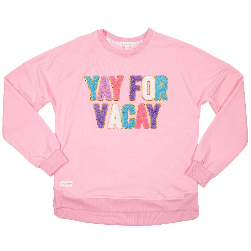 Simply Southern Vacay Sparkle Crew - Adult & Kids T-Shirts, Sweatshirts & Hoodies apparel design preview 1