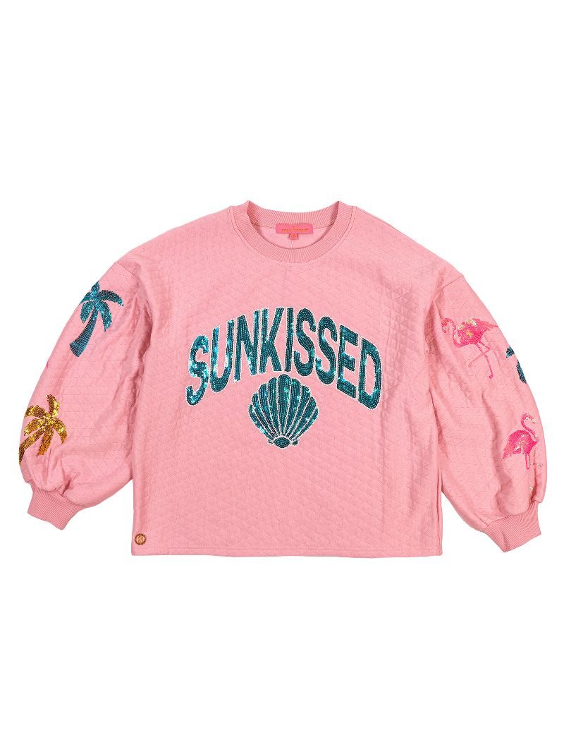 Simply Southern Sequins Sunkissed Quilt Sweater - Adult & Kids T-Shirts, Sweatshirts & Hoodies apparel design preview 2