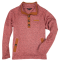 Simply Southern Preppy Maroon Sweater Jacket - Adult & Kids T-Shirts, Sweatshirts & Hoodies apparel design preview 1