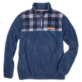 SALE Simply Southern Plaid Navy Fleece Sweater Unisex - Adult & Kids T-Shirts, Sweatshirts & Hoodies apparel design preview 1