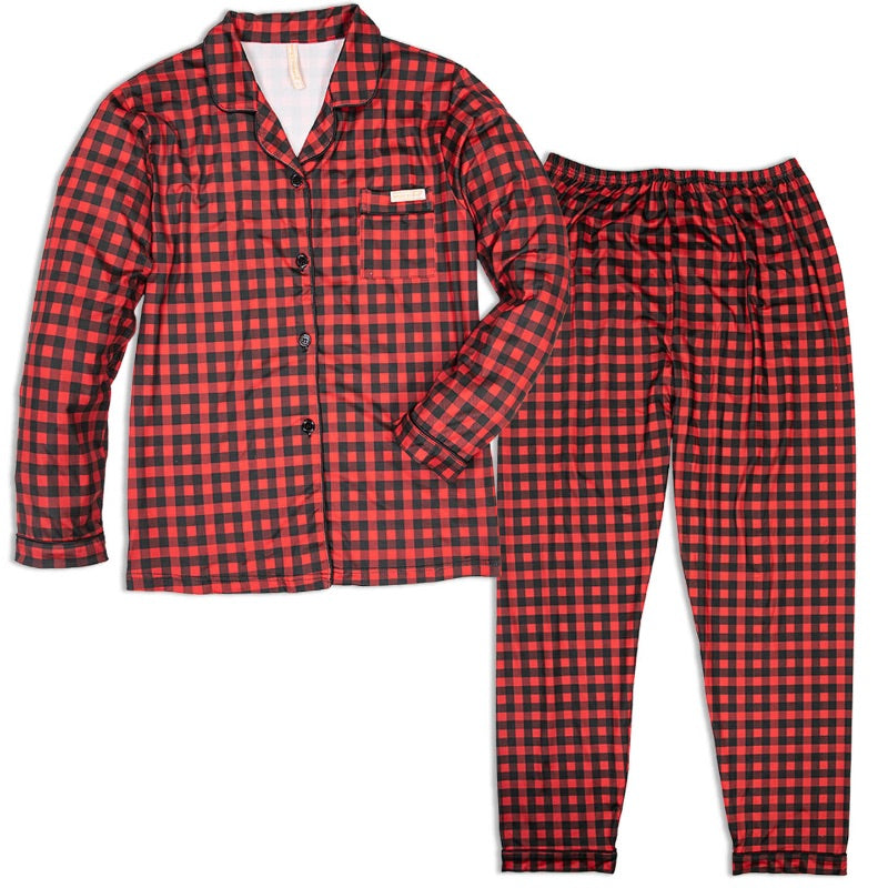 Simply Southern Plaid PJ Pants Top Set - Adult & Kids T-Shirts, Sweatshirts & Hoodies apparel design preview 1