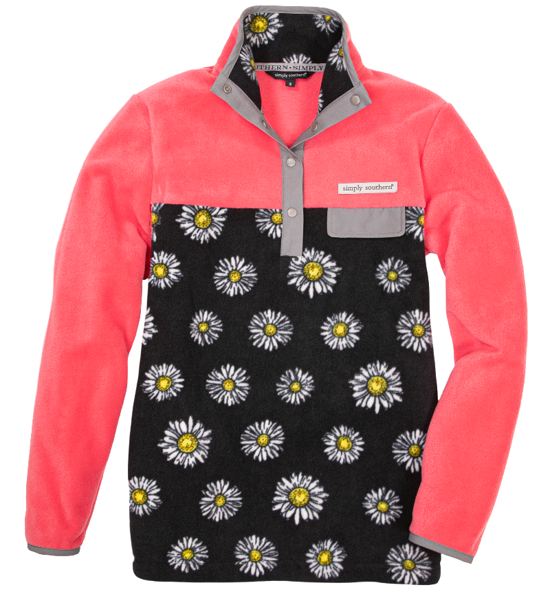 SALE Simply Southern Classic Daisy Fleece Crew - Adult & Kids T-Shirts, Sweatshirts & Hoodies apparel design preview 1